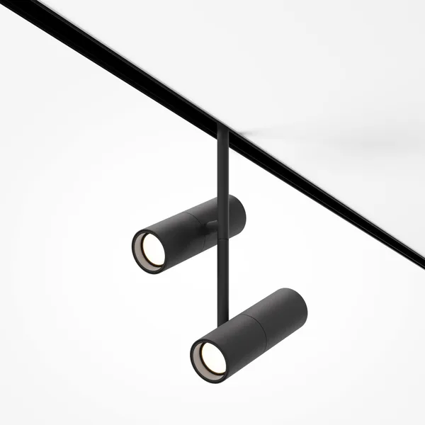 Трековый светильник LED 24Вт Черный IP20 Magnetic track system Exility TR005-4-2X12W-DS-B Technical Maytoni — фото 3