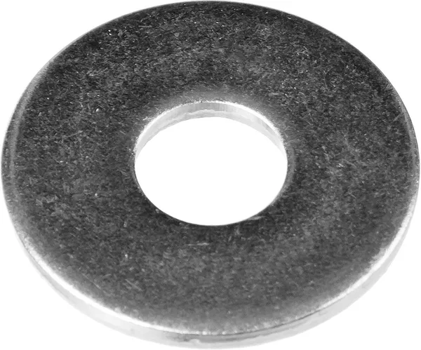 Шайба кузовная, DIN 9021, 3 мм, 100 шт, оцинкованная, ЗУБР