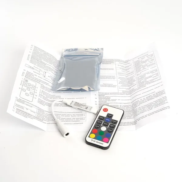 Контроллер RGB mini для светодиодной ленты с П/У,12-24V, LD66 Feron — фото 3