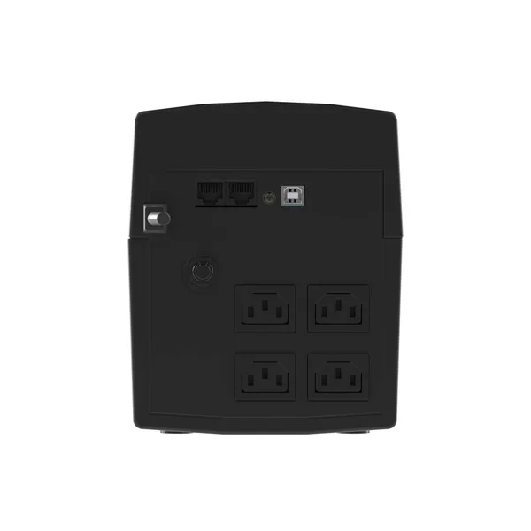 Линейно-интерактивный ИБП ДКС серии Info LCD, 1500 ВА/900 Вт, 1/1, 4xIEC C13, USB + RJ45, LCD, 2x8Aч DKC — фото 4