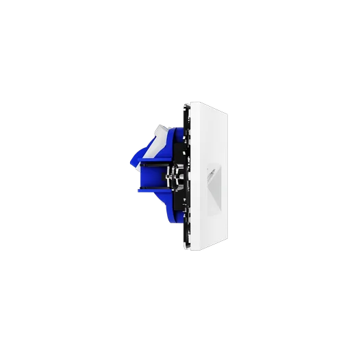 Розетка компьютерная встраиваемая Voltum S70 двойная RJ45+RJ45 КАТ.6, (белый матовый) — фото 22