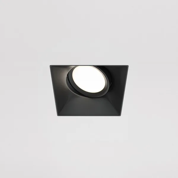 Встраиваемый светильник 1*GU10 50Вт Черный IP20 Downlight DL042-01-SQ-B Technical Maytoni — фото 3