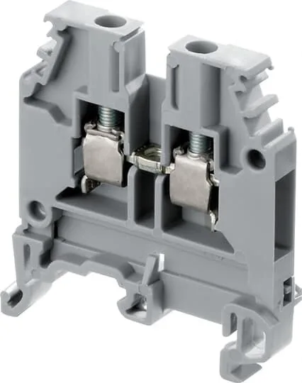 Клемма винтовая M4/6N 4 мм.кв синяя ABB TE-Entrelec