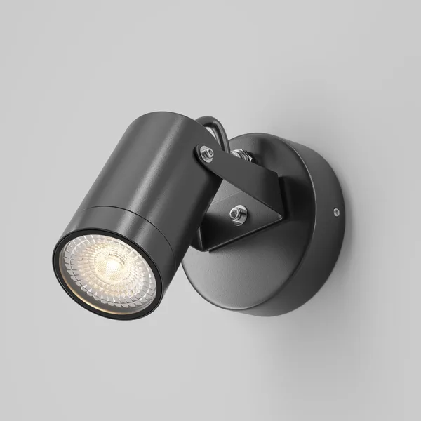 Настенный светильник (бра) 50Вт Черный IP65 Scope O025WL-01B Outdoor Maytoni — фото 2