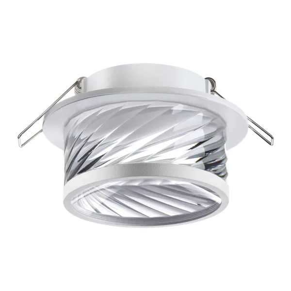 Св-к встр.IP20 GU10 9W 220V GEM белый C NOVOTECH