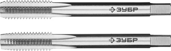 М8x1.25мм, комплект метчиков, сталь Р6М5, машинно-ручные ЗУБР