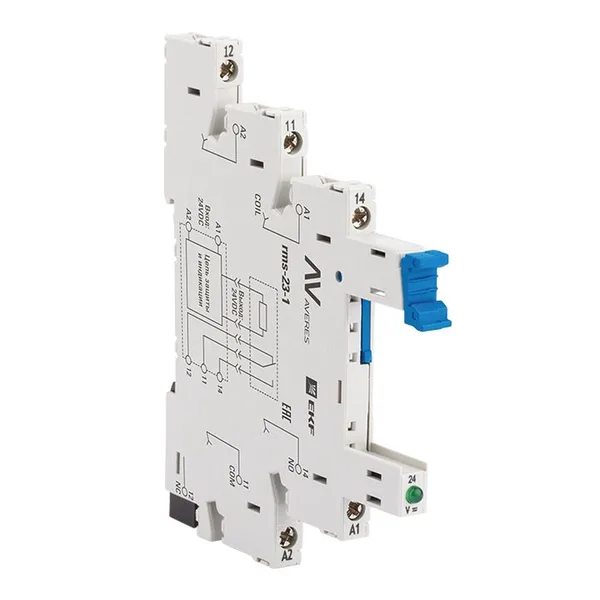 Разъем для реле РM slim 23/1 AVERES EKF