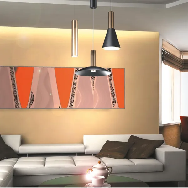 Св-к св/д накл.,провод 2м IP20 LED 4000K 20W 220V бронза светлая/черный ALBA NOVOTECH — фото 2