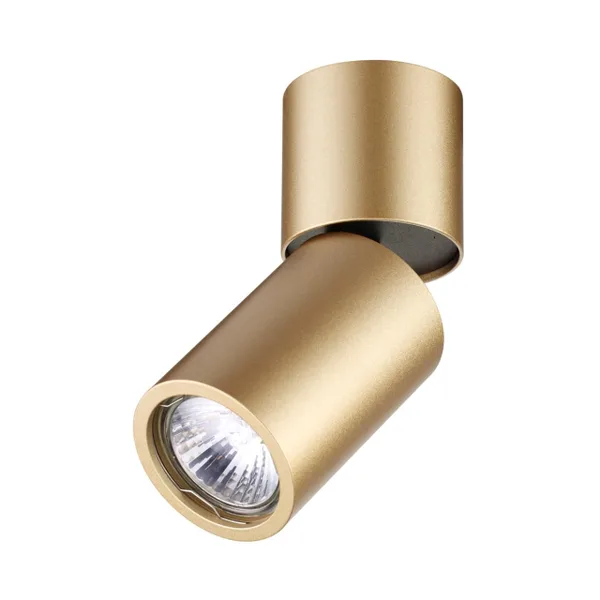 Потолочный поворотный св-к GU10 50W DUETTA золотистый/металл ODEON LIGHT