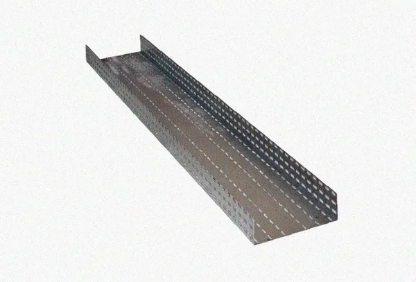 Лоток перфорированный ЛМ 300х150х3000 УТ1,5, горячее цинкование, S1,5 Курганский ЗЭМИ