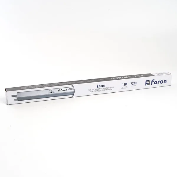 Блок питания для светодиодной ленты 72W 12V (драйвер), LB001 Feron — фото 4
