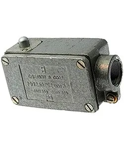 Микровыключатель МП 2305 У2 исп.05, IP54, толкатель с шариком, комбинированный, винт Электротехник