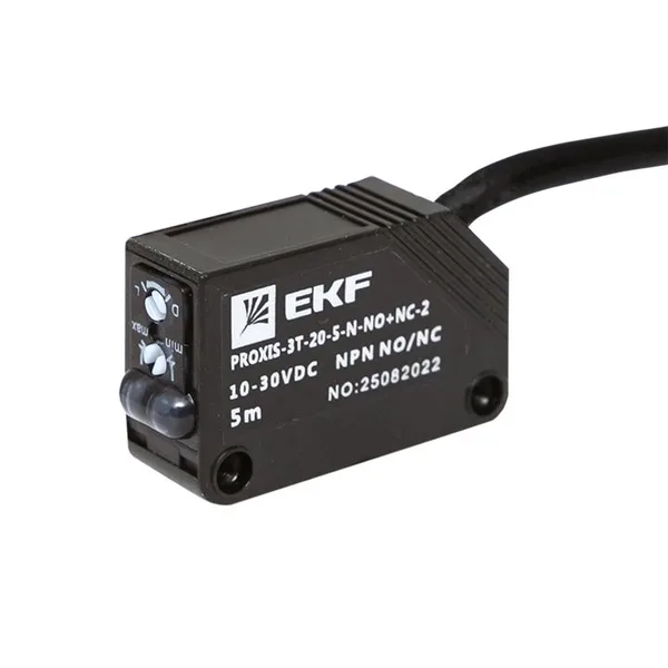 Оптический бесконтактный датчик PROXIS-3T-20-5-N-NO+NC-2 EKF — фото 4