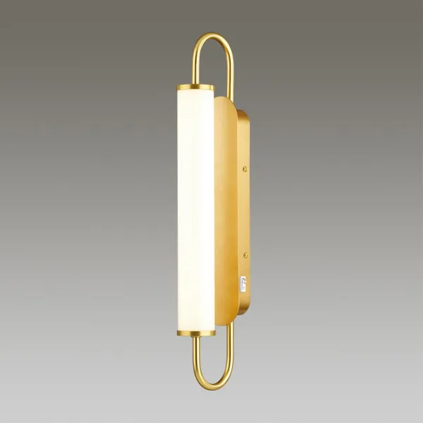 Настенный св-к выкл на базе LED 10W 800Лм 3000К PONTE бел/зол ODEON LIGHT — фото 3