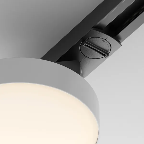 Трековый светильник LED 12Вт Черно-белый IP20 Single phase track system Unity TR043-1-12W3K-W Technical Maytoni — фото 3