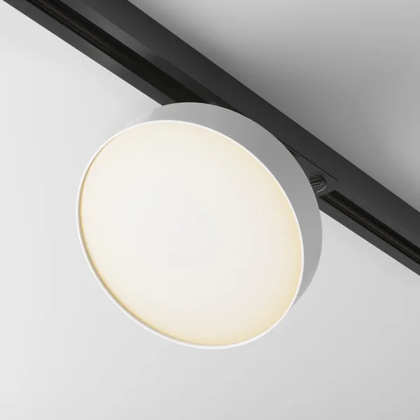 Трековый светильник LED 12Вт Черно-белый IP20 Single phase track system Unity TR043-1-12W3K-W Technical Maytoni — фото 2