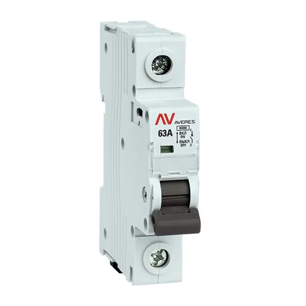Выключатель нагрузки AVN 1П 63A AVERES EKF