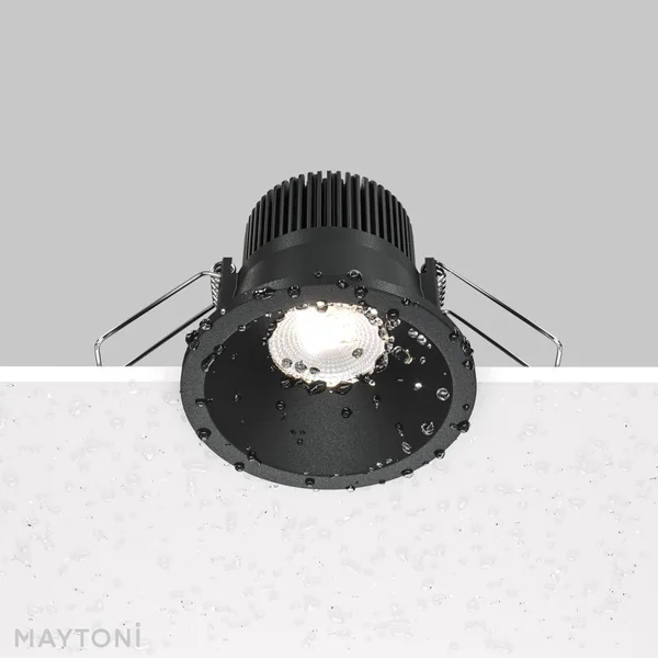 Встраиваемый светильник LED 6Вт Черный IP65 Downlight DL034-01-06W4K-B Technical Maytoni — фото 4
