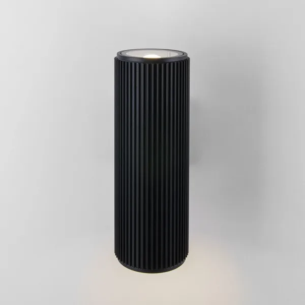 Уличный настенный светильник 2*E27 черный IP54 Strict (a033490) Elektrostandard — фото 3