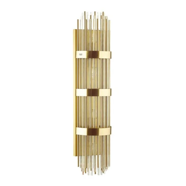 Настенный св-к E14 4*40W высота 890см EMPIRE золото/стекло ODEON LIGHT