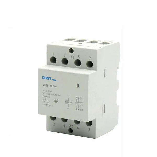 Контактор модульный NCH8-40/40 40A 4НО AC220/230В, 50Гц (R) CHINT