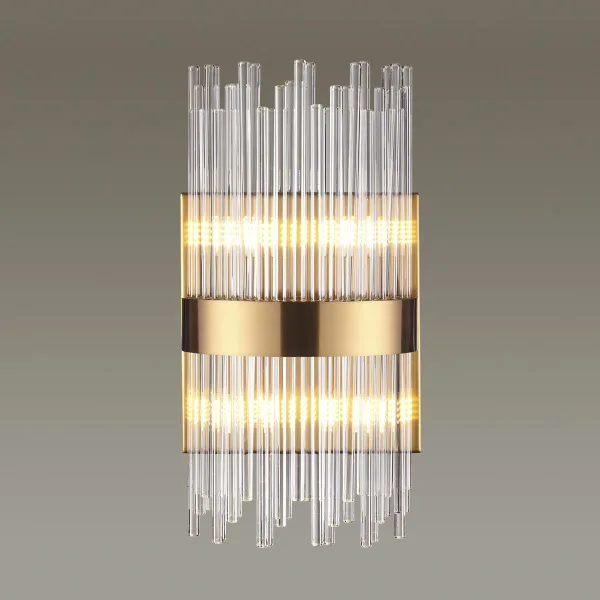 Бра G9 4*33W 220V FOCCO бронзовый/стекло/прозрачный ODEON LIGHT
