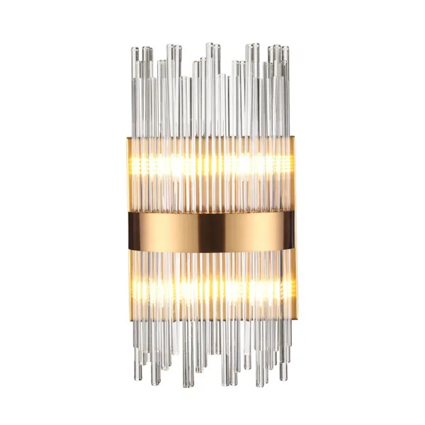 Бра G9 4*33W 220V FOCCO бронзовый/стекло/прозрачный ODEON LIGHT — фото 6