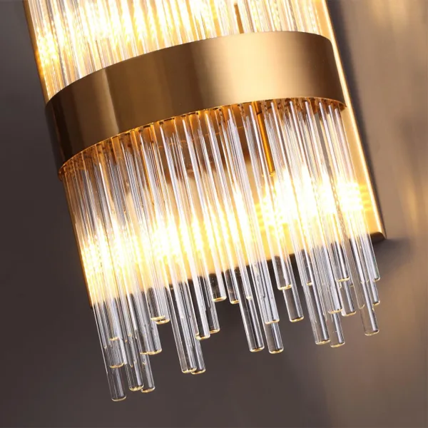 Бра G9 4*33W 220V FOCCO бронзовый/стекло/прозрачный ODEON LIGHT — фото 7