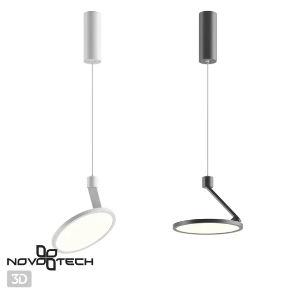 Св-к накл.,длина провода 1м IP20 LED 4000K 18W 85-265V HAT черный NOVOTECH — фото 4