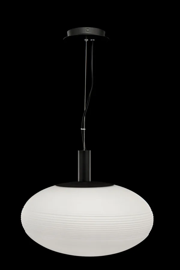 Подвесной светильник 1*E27 60Вт Черный IP20 Perlas P062PL-01W Maytoni — фото 4