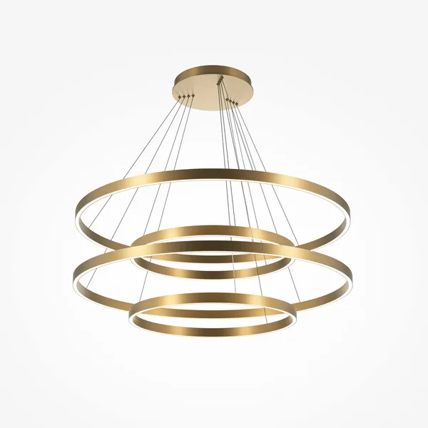 Подвесной светильник LED 164Вт Латунь IP20 Rim MOD058PL-L174BSK Maytoni — фото 3