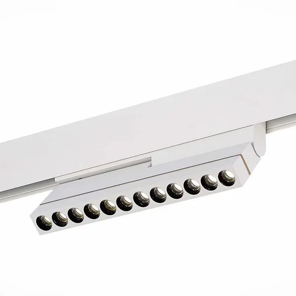 Магнитный трековый светильник Белый LED 1*12Вт 4000К 500Lm Ra>90 36° IP20 L220xW22xH117 48В ST805.546.12 ST LUCE