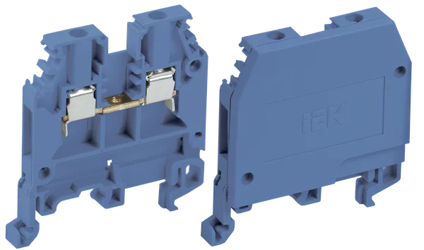 Зажим наборный ЗНИ-2,5мм2 (JXB24А) синий IEK