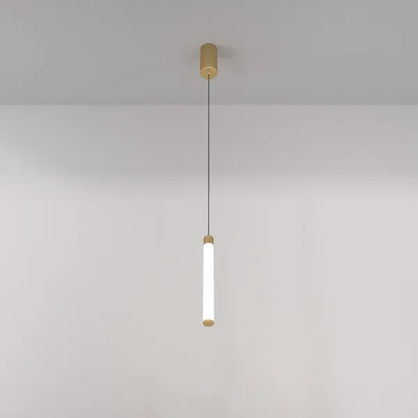 Подвесной светильник LED 10Вт Золото IP20 Pendant P022PL-L10MG3K Technical Maytoni — фото 2