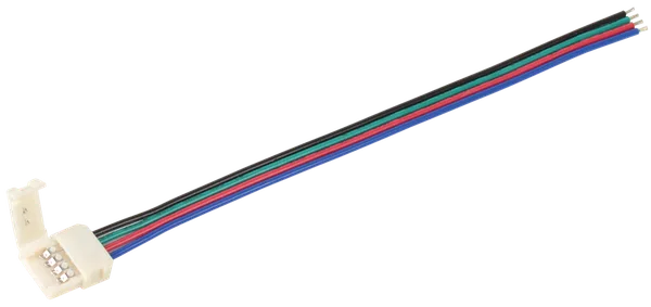 Коннектор 5шт RGB 10мм (15см-разъем) IEK