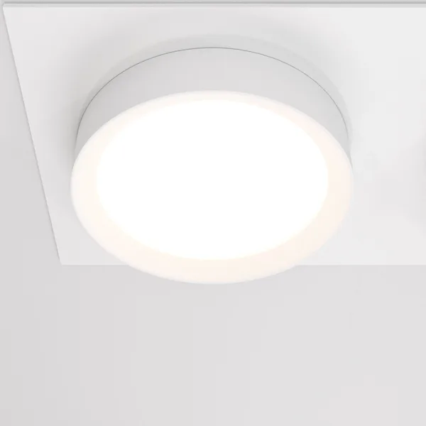 Встраиваемый светильник 2*GX53 15Вт Белый IP20 Downlight DL086-02-GX53-SQ-W Technical Maytoni — фото 2