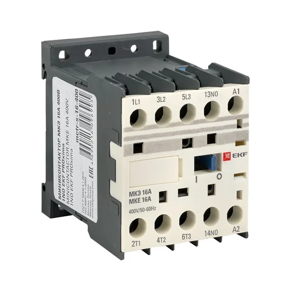 Миниконтактор МКЭ 16А 400В 1NO EKF PROxima — фото 5