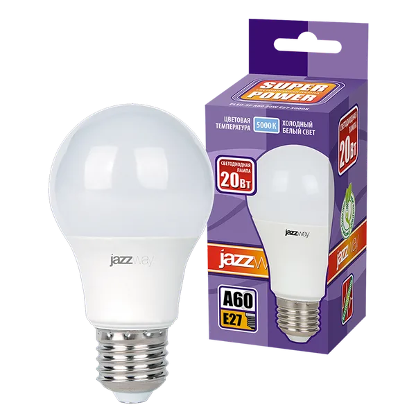 Лампа светодиодная LED 20 Вт Е27 1800Лм JazzWay — фото 3