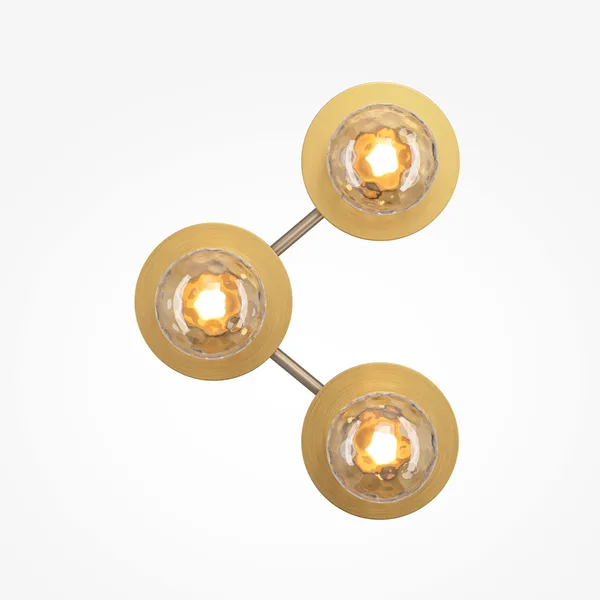 Настенный светильник (бра) LED 6Вт Латунь IP20 Ambre MOD331WL-L6BS3K Maytoni — фото 4