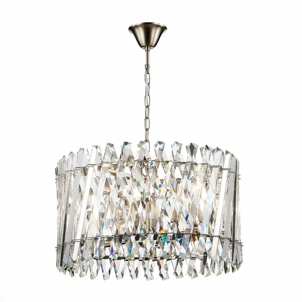 Люстра подвесная Никель/Прозрачный E14 6*40Вт SL1170.103.06 ST LUCE