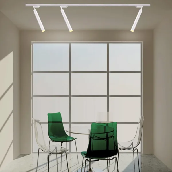 Св-к трековый однофазный IP20 LED 3000K 10W 160-265V MODO белый NOVOTECH — фото 2