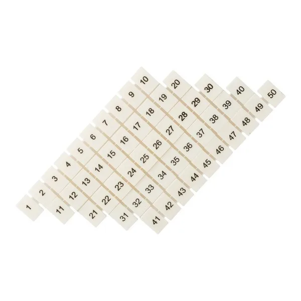 Маркеры для JXB-ST 2,5 с нумерацией 1-50 (100 шт) PROxima EKF