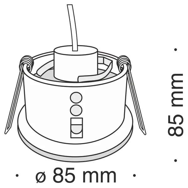Встраиваемый светильник 1*GU10 50Вт Черный IP20 Zoom DL032-2-01B Technical Maytoni — фото 5