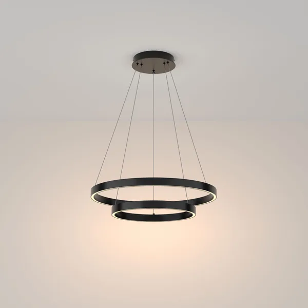 Подвесной светильник LED 61Вт Черный IP20 Rim MOD058PL-L55B3K Maytoni — фото 3