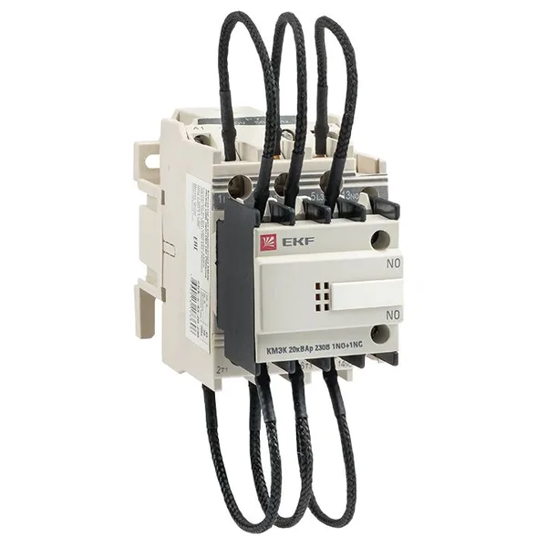Контактор для конденсатора КМЭК 20квар 230В 1NО+1NC PROxima EKF