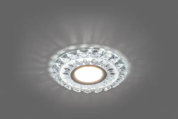 Светильник встраиваемый с белой LED подсветкой Feron CD922 потолочный MR16 G5.3 прозрачный — фото 2
