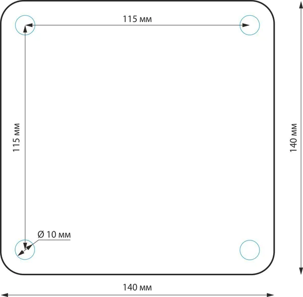 Ландшафтный светильник 1*E27 черный IP54 (a035095) Elektrostandard — фото 4