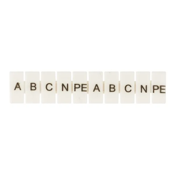 Маркеры для JXB-ST 6 с символами "A, B, C, N, PE" (100 шт) PROxima EKF