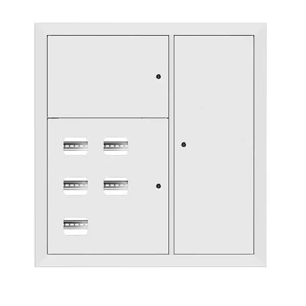 Щит этажный 5 кв, RAL9003 (1000х950х150) Basic EKF