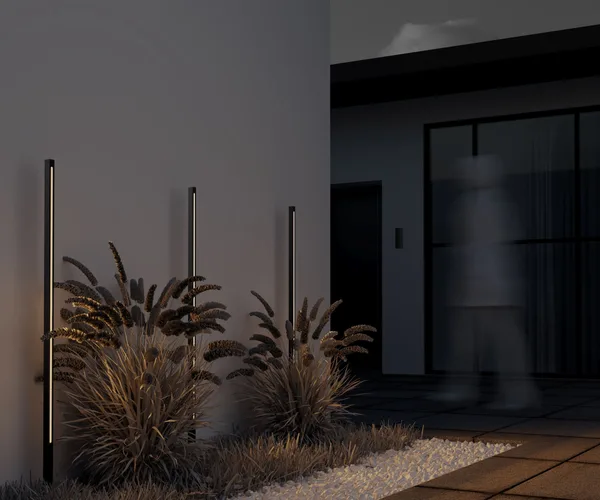 Ландшафтный светильник 18Вт 3000К Графит IP65 Pole O440FL-L18GF3K Outdoor Maytoni — фото 6